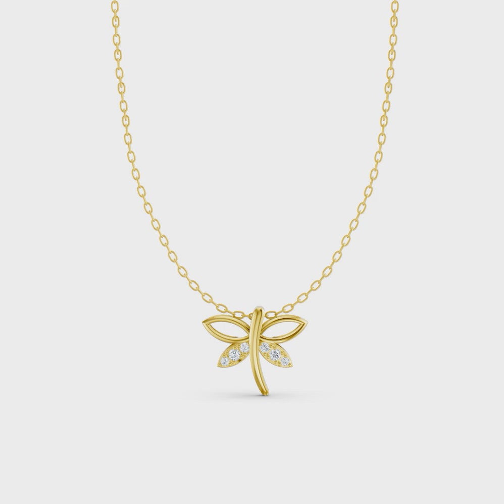 Dancing Dragonfly Pendant