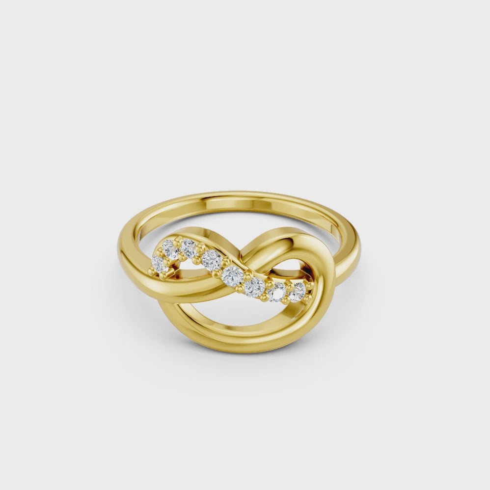 Infinity Grace Diamond Ring